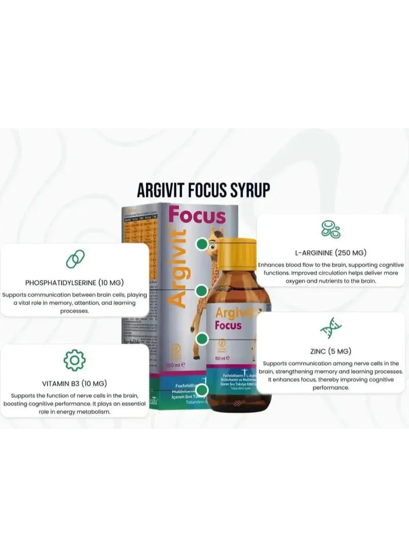 ارجيفيت فيتامين فوكس لزيادة طول الطفل 150 مل - Image 2